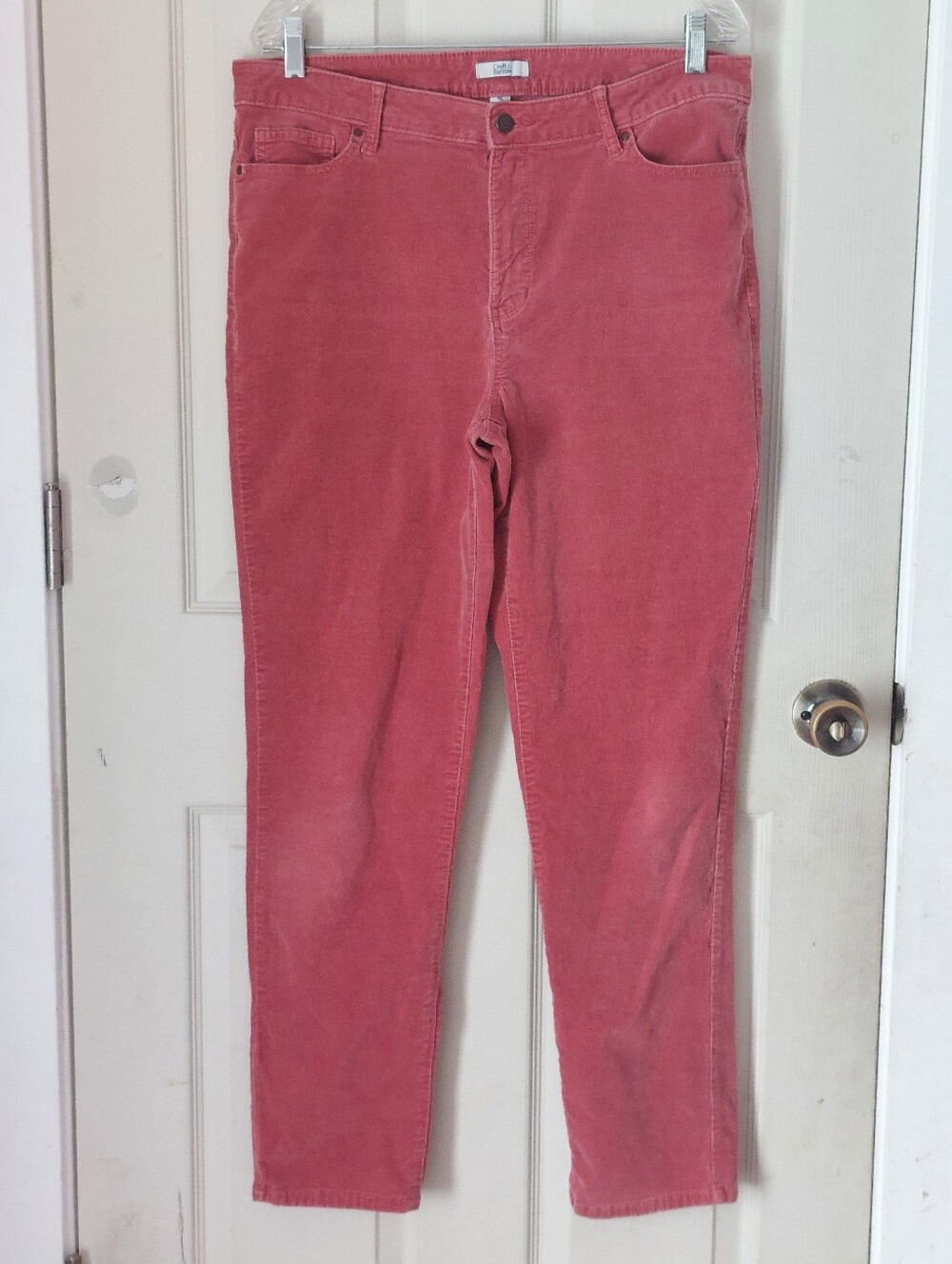 Croft & Barrow Corduroy Ankle Pants Size 14L